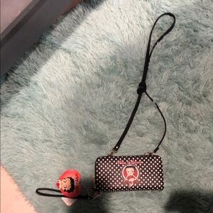 Betty Boop Polka Dot Wristlet